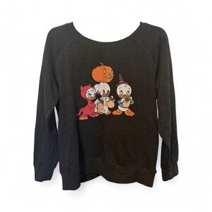 Disney Halloween Characters Black Sweatshirt
